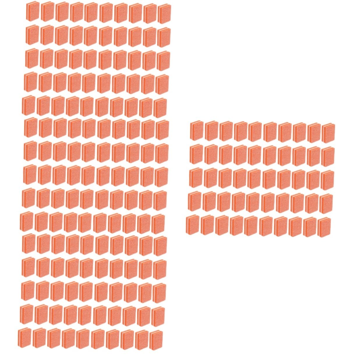 Healvian 200piezas Limaduras De Esponja Para Uñas Mini Bloques Pulidores Para Manicura y Pedicura Salones
