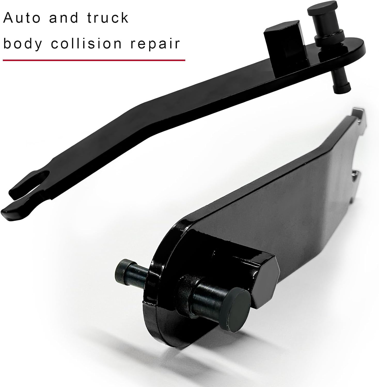 Car Door Alignment Tool, 21845 Door Alignment Bar Automotive Body Collision Repair Tool, Heavy Duty Doors Hinge Adjuster for Most All Cars and Light Trucks, Car Accessories (Black) image 3