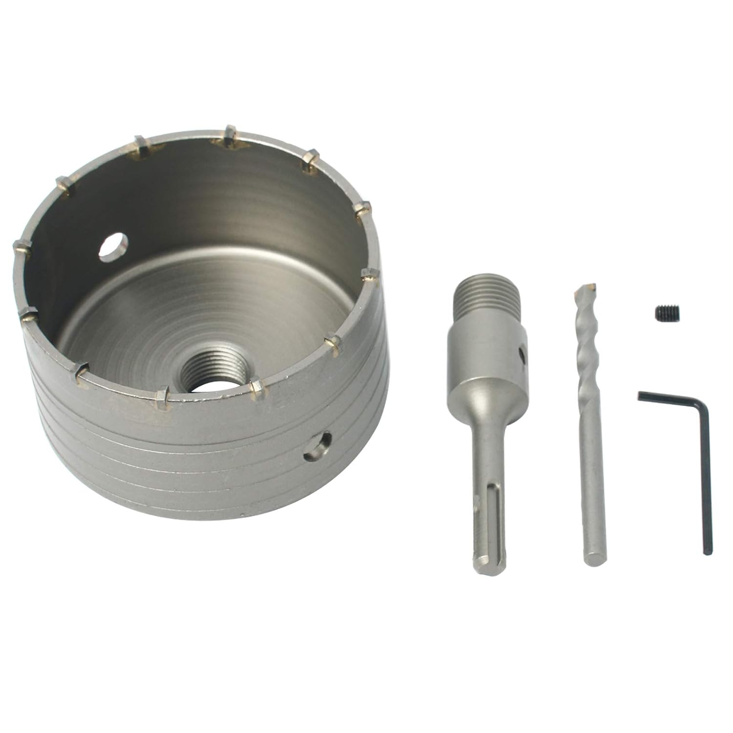 110mm Concrete Hole Saw Cutter SDS Plus Shank 110mm Core Drill Bit