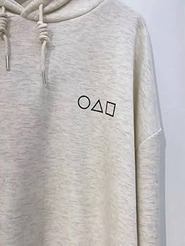 Amazon.co.jp: 韓国ファッション イカゲームロゴパーカー