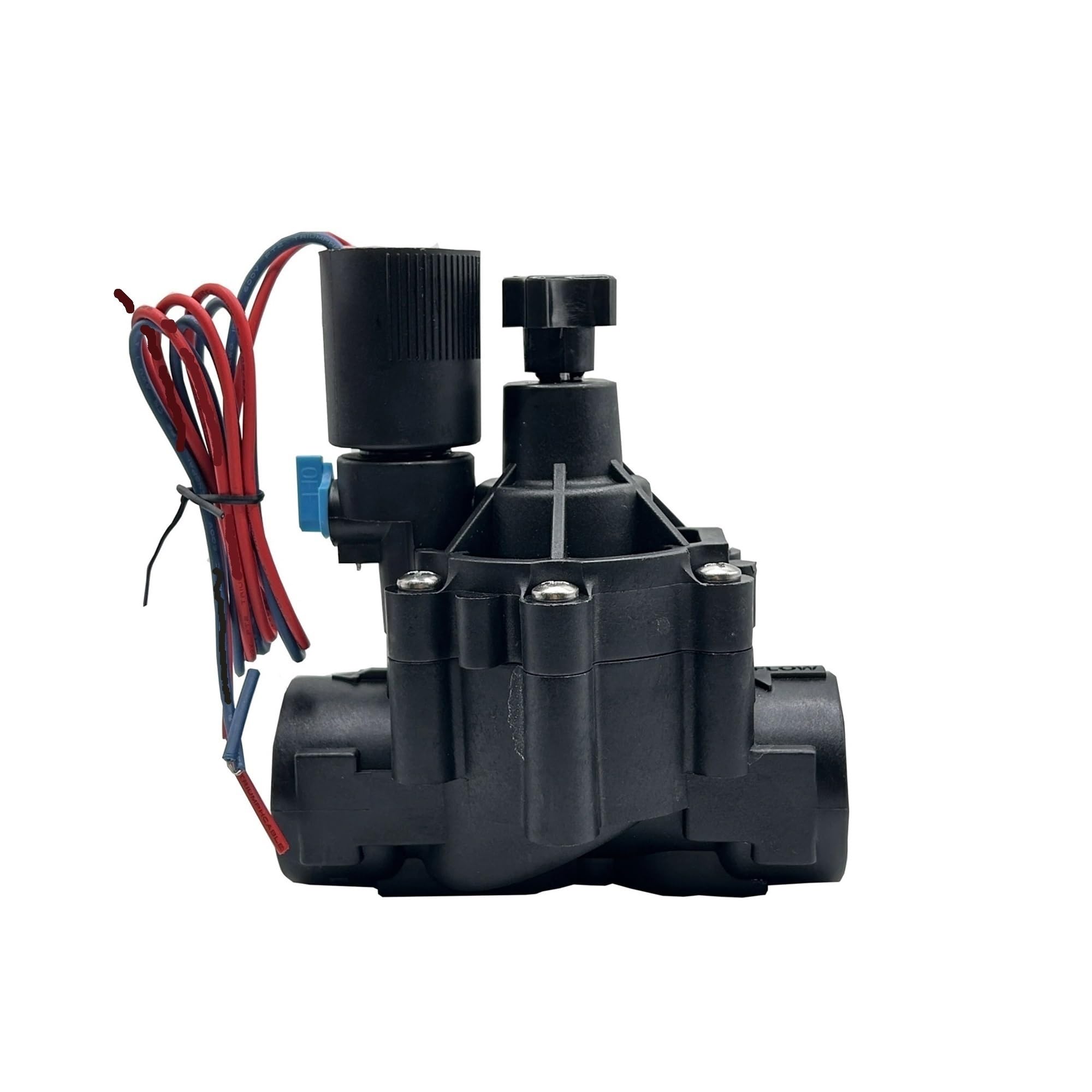 Válvula solenoide 1/2" para solucionar la baja presión de riego y regular el caudal exacto