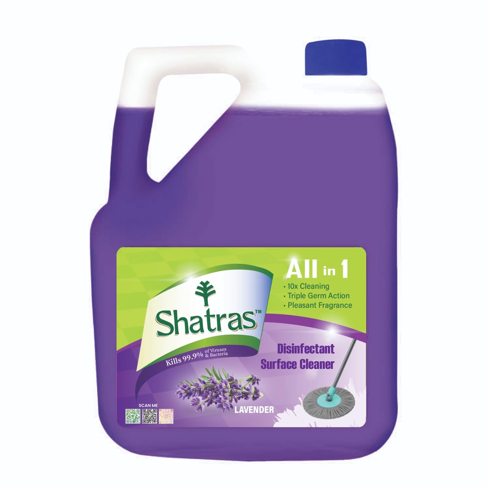 Shatras 5Liter Lavender Disinfectant Surface & Floor Cleaner Liquid, Suitable for All Type Floor Cleaner Mops, Kills 99.9% Germs (B0D1CP25ZW) Amazon Price History, Amazon Price Tracker