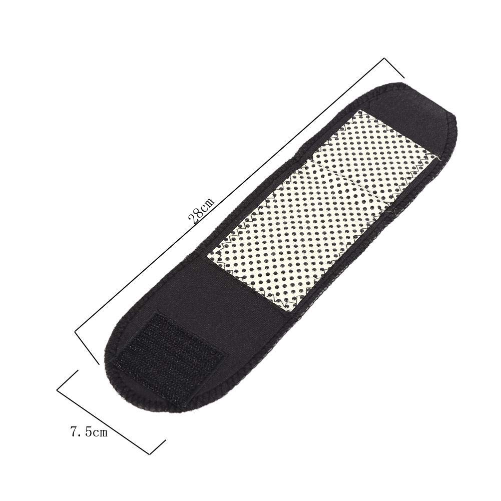 Uxsiya Wrist Support Brace 1 Pair Tourmaline Magnetic Massage Therapy Self Heating Wrist Protector Pad Pain Relieve Wrist Support Braces Suitable for Muscular Soreness and Wrist Ache - Image 3