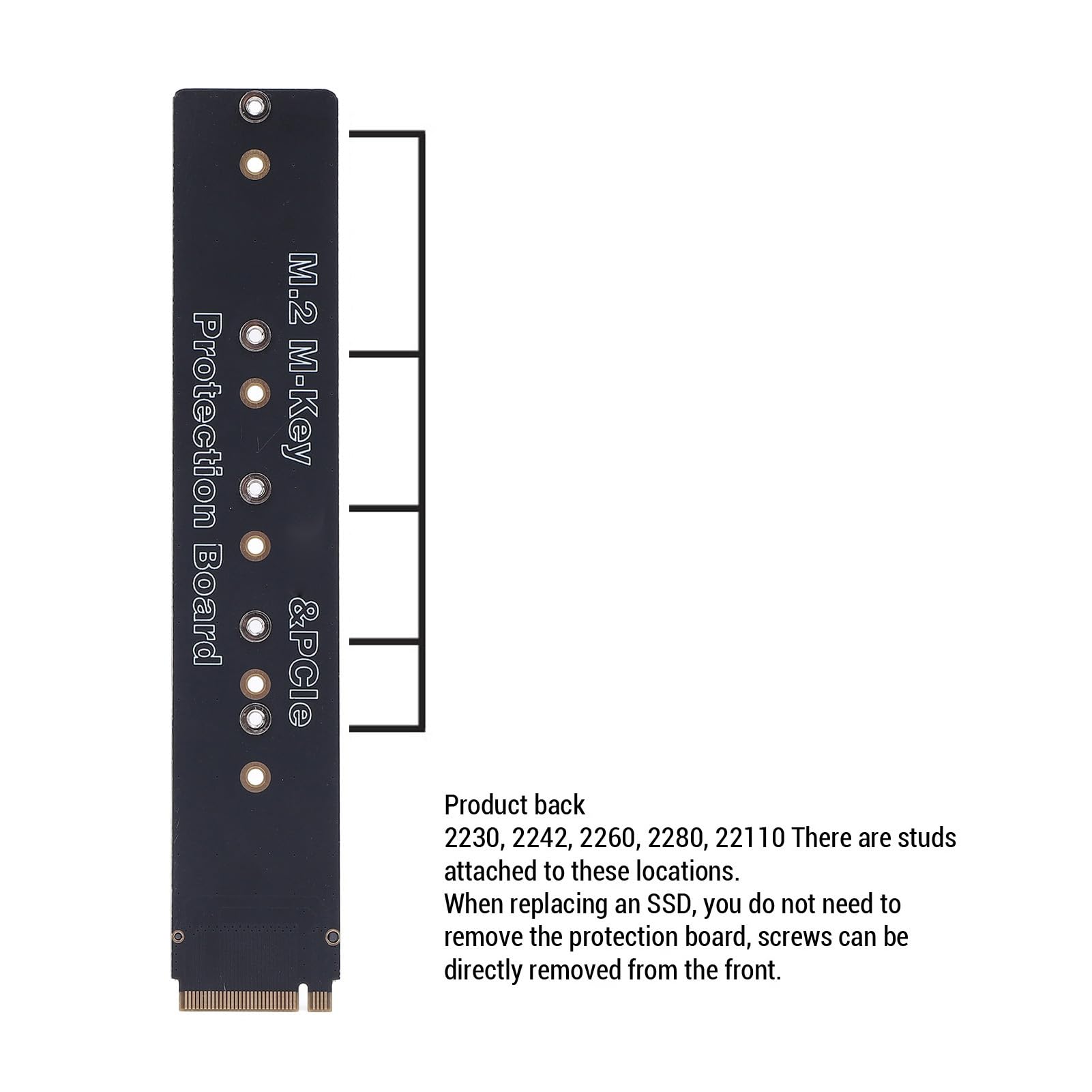 NVME M-Key M.2 Karta Adaptera PCIE PCIE, NGFF M2 NVME PCIE SSD Dysk Twardy Twardy Gold Finger Board Ochrona Karta Testowa Test Karta Testowa z 2230 2242 2260 2280 22110 SSD Dysk