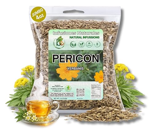 PERICON - Pericon (Yerbanis) Herbal Tea 4 oz, 100% All Natural Fresh Tea- vegan-raw