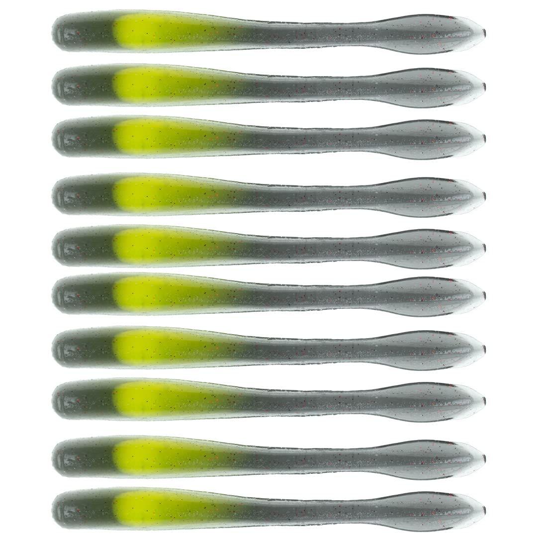 BAITFUEL Crush Worm Infused with Supercharged X55 Formula Gel: Fish Scent Technology with Powerful Attractants|3.75-Inch, Whaat (PN: X71588)-image-15