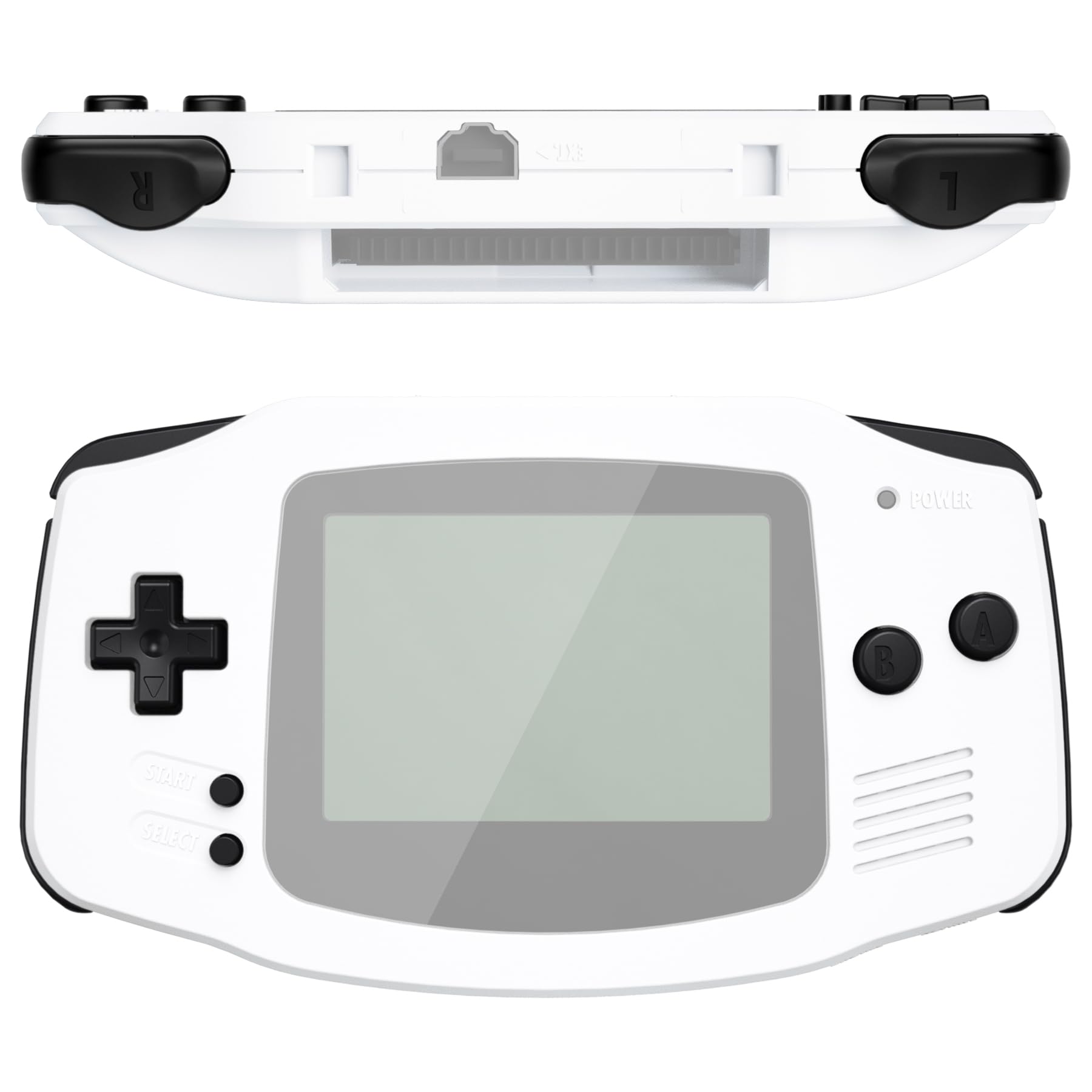 eXtremeRate Blue Replacement Full Set Buttons for Gameboy Advance GBA - Handheld Game Console NOT Included