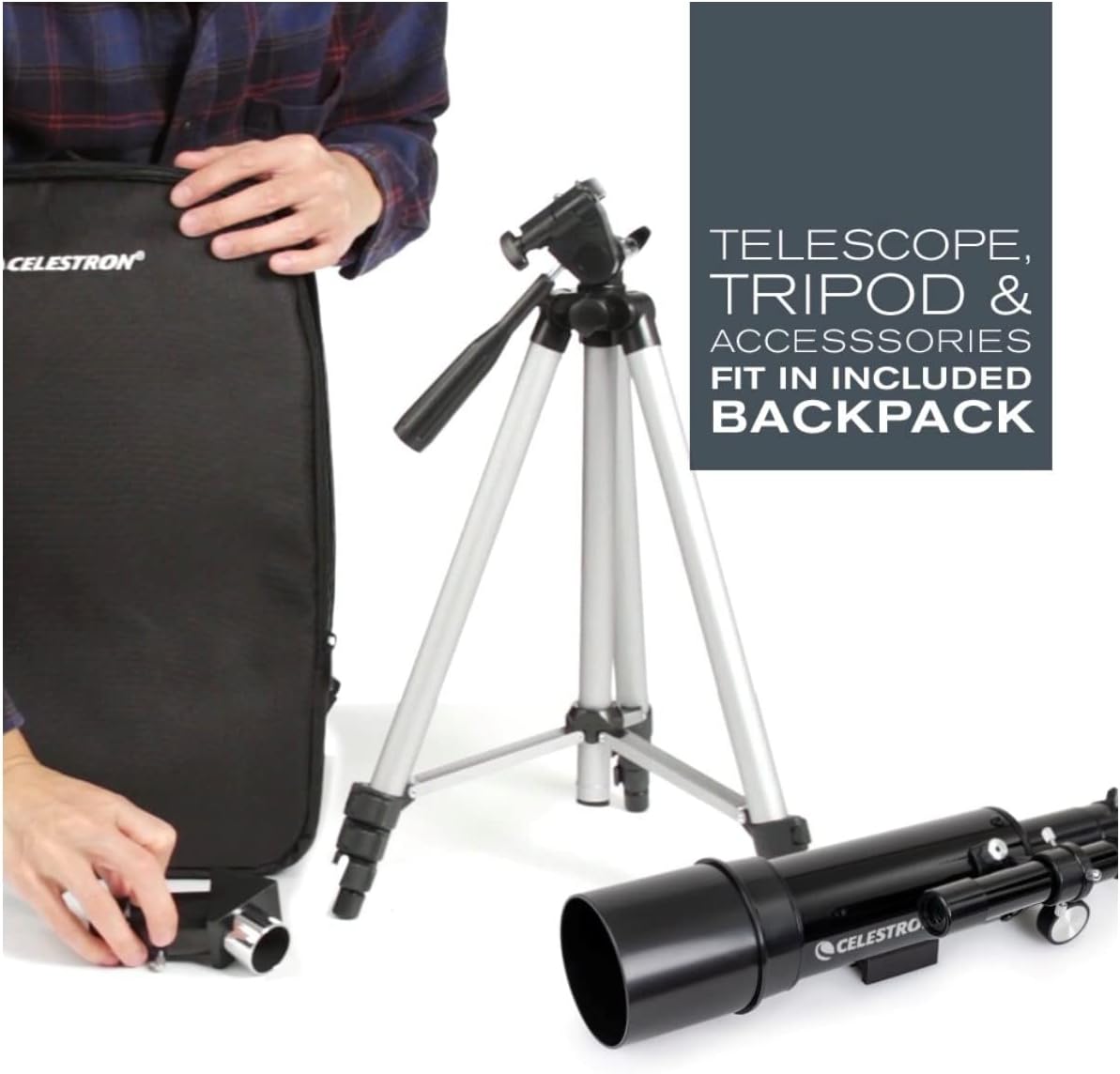 CELESTRON Travel Scope 60 Refractor Telescope