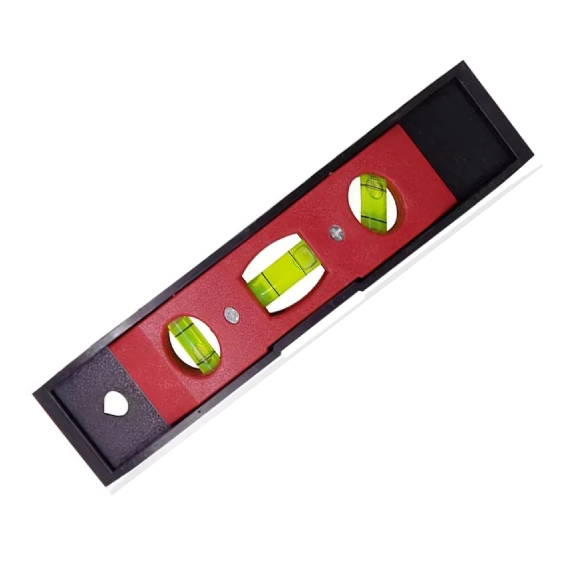 Drumstone 𝟏+𝟏 𝐘𝐄𝐀𝐑 𝐖𝐀𝐑𝐑𝐀𝐍𝐓𝐘 9-Inch Magnetic Torpedo Spirit Level – 3-Bubble Mini Pocket Level Ruler | Compact & Portable with Accurate Horizontal, Vertical & Measurements