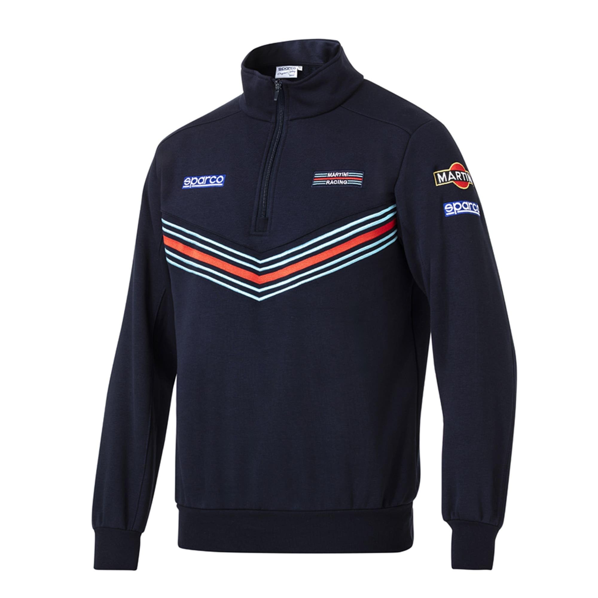 Sparco Azul Sudadera Martini-R Talla L Marino