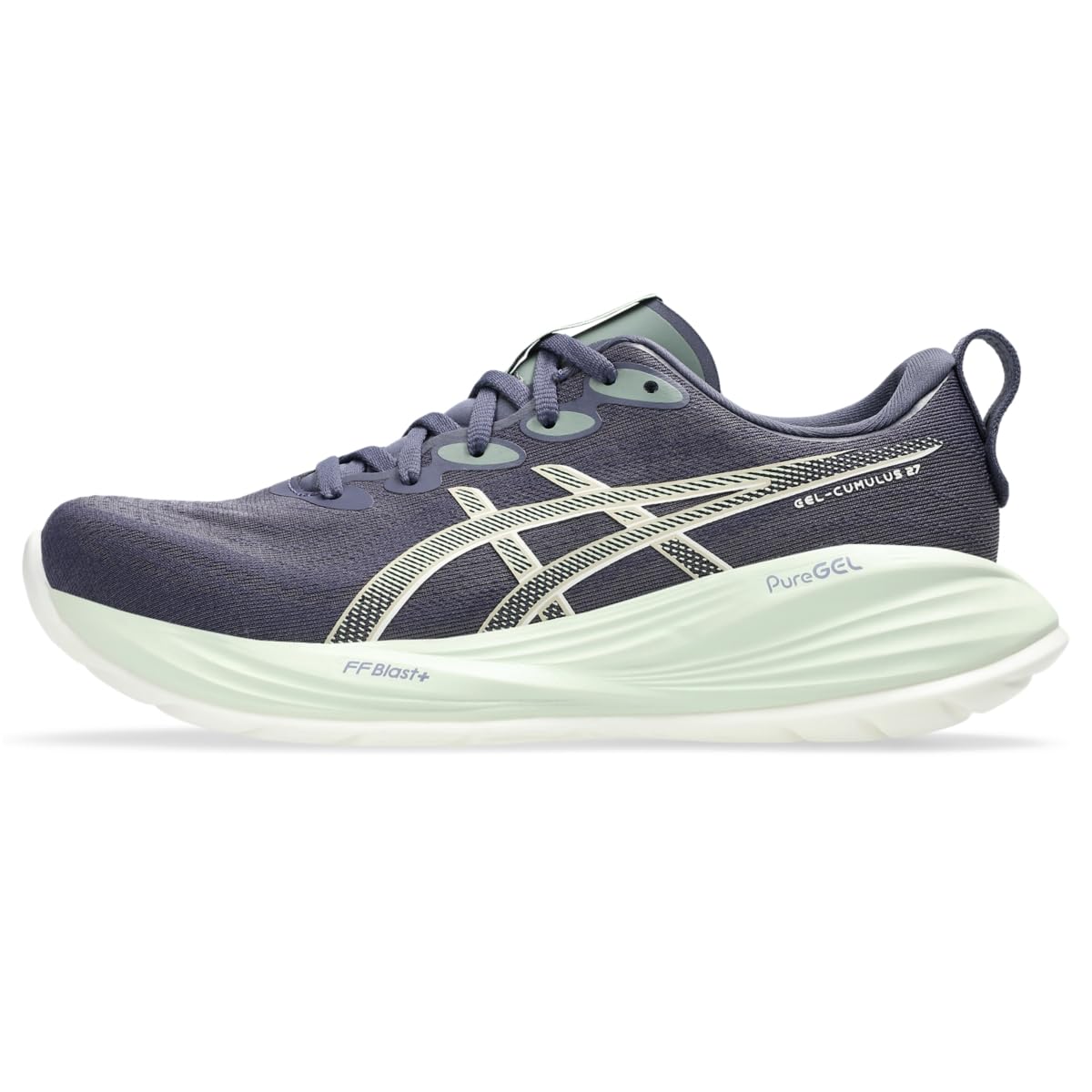 Women's Gel-Cumulus 27 Running Shoes, 11, Indigo Fog/Cream
