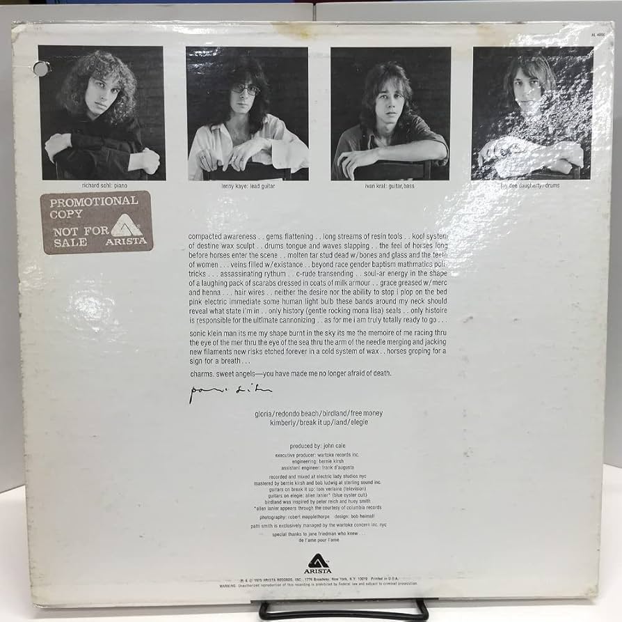 PATTI SMITH HORSES US オリジナル Patti Smith – Horses – CD (Tin Box, Album, Reissue + 2 more