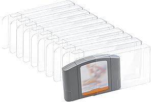 Mcbazel Protective Cases for N64 Cartridges (10-Pack)