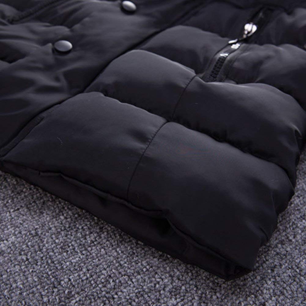 Blouson Manteau Fourrure Chaud Enfant Garçon Fille Doudoune à Capuche - Veste à Manches Longues Sport bébé Ski Vêtement