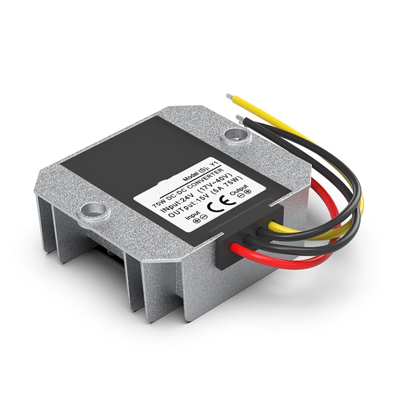 Amazon.co.jp: 24Vから15VへのDC-DC降圧コンバータ（17V〜40V入力、8A
