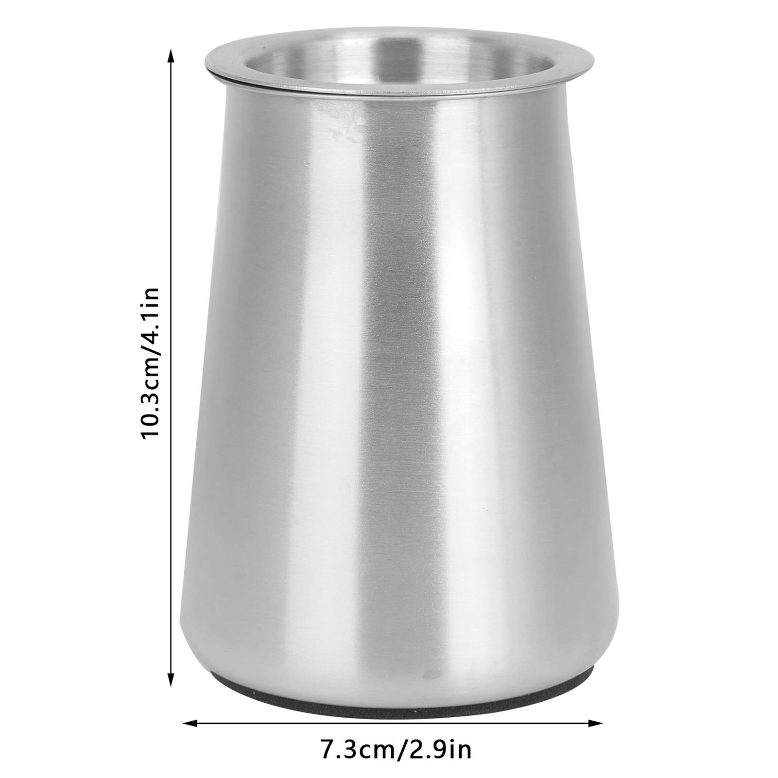 Setaccio per polvere di caffè in acciaio inossidabile, contenitore in acciaio inossidabile a maglia fine, accessorio per la preparazione del caffè, accessorio (Acciaio inossidabile