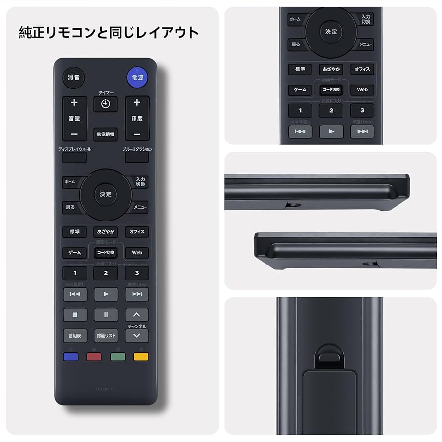I-O DATA リモコン付き Amazon | テレビリモコン LCD-RC11 交換用リモコン for I-O DATA