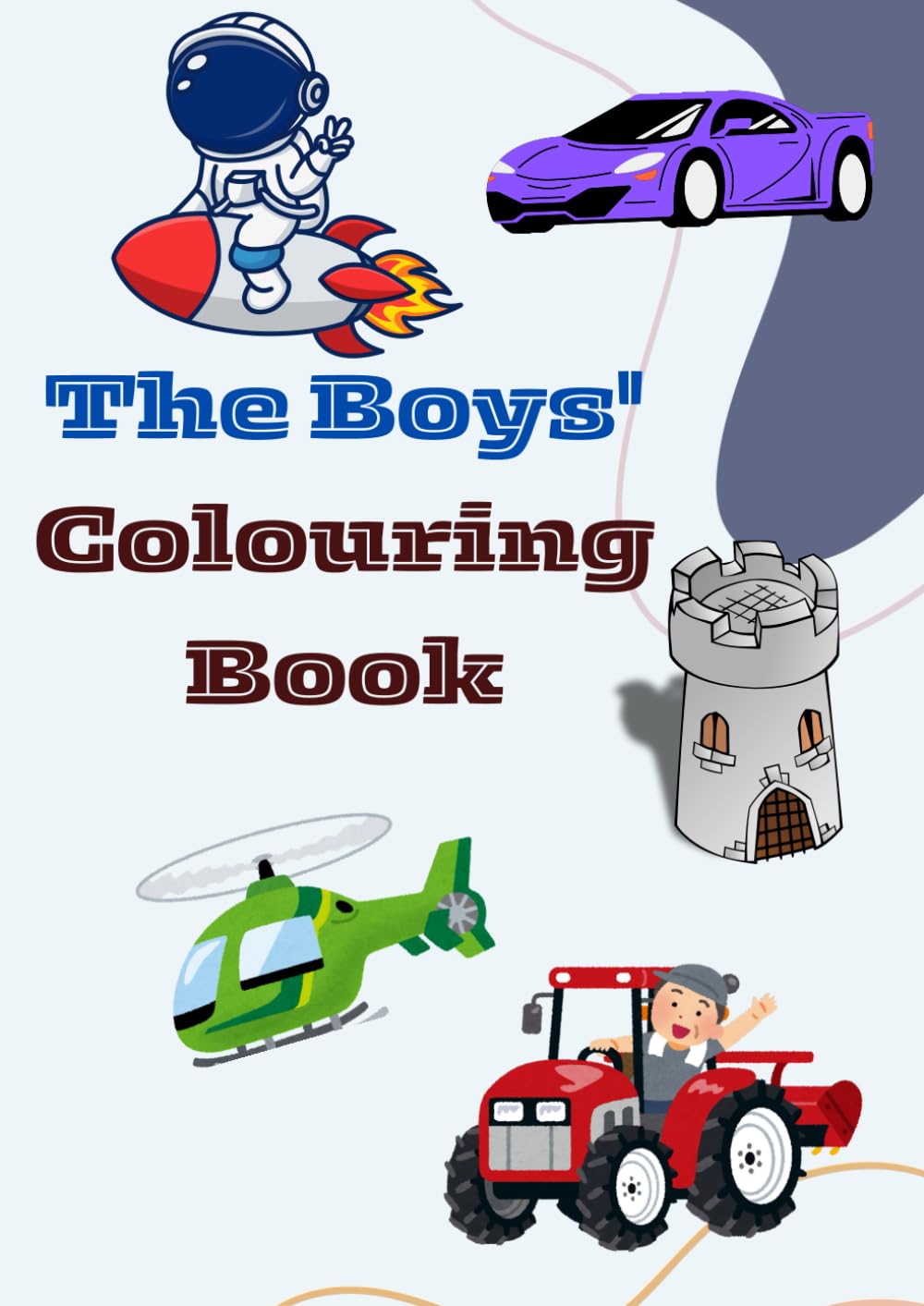 The Boys' Colouring Book