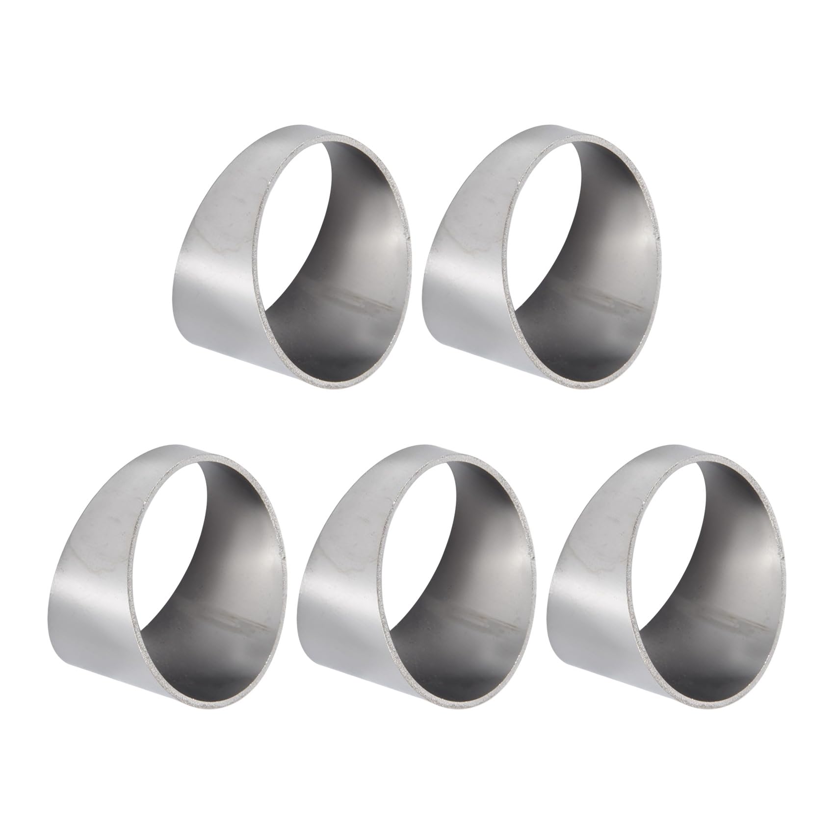 Littimoon 90 Degree Stainless Steel Tight Radius Pie Cuts (Not Welded) - Lasercut & Deburred for Custom Exhaust (5pcs)