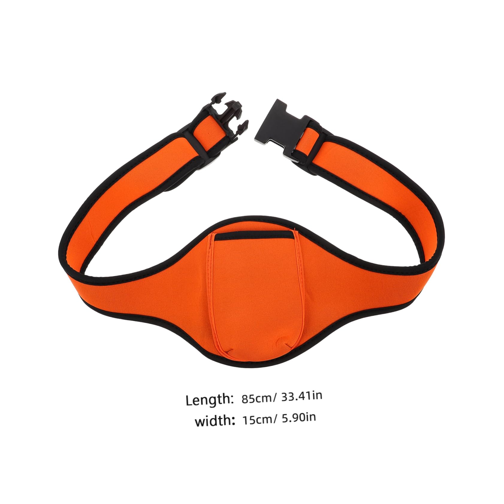 BESPORTBLE Pack Mic Belt Microphone Holder Pack Adjustable Fitness Waist Bag for Secure Storage and Easy Access During Workouts for Teachers and Speakers