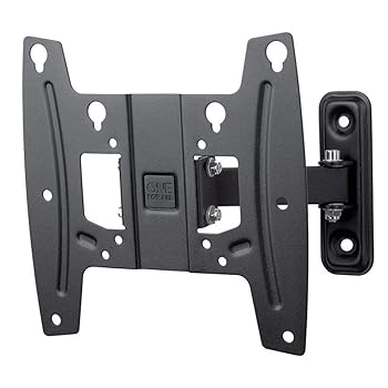 One For All TV Bracket Swivel (90°) Wall Mount Screen size 19-42 Inch, Black