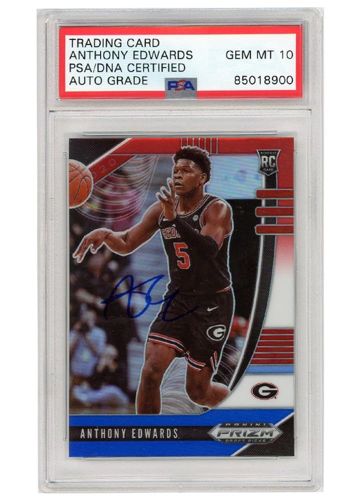 Amazon.com: Anthony Edwards 2020-21 Panini Prizm Draft Picks Red