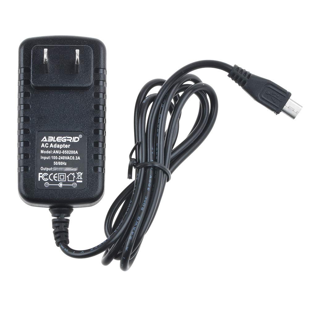 ABLEGRID 5V Wall Charger Power Adapter Cord for iView i896qw i895q i895qw i1000qw Tablet
