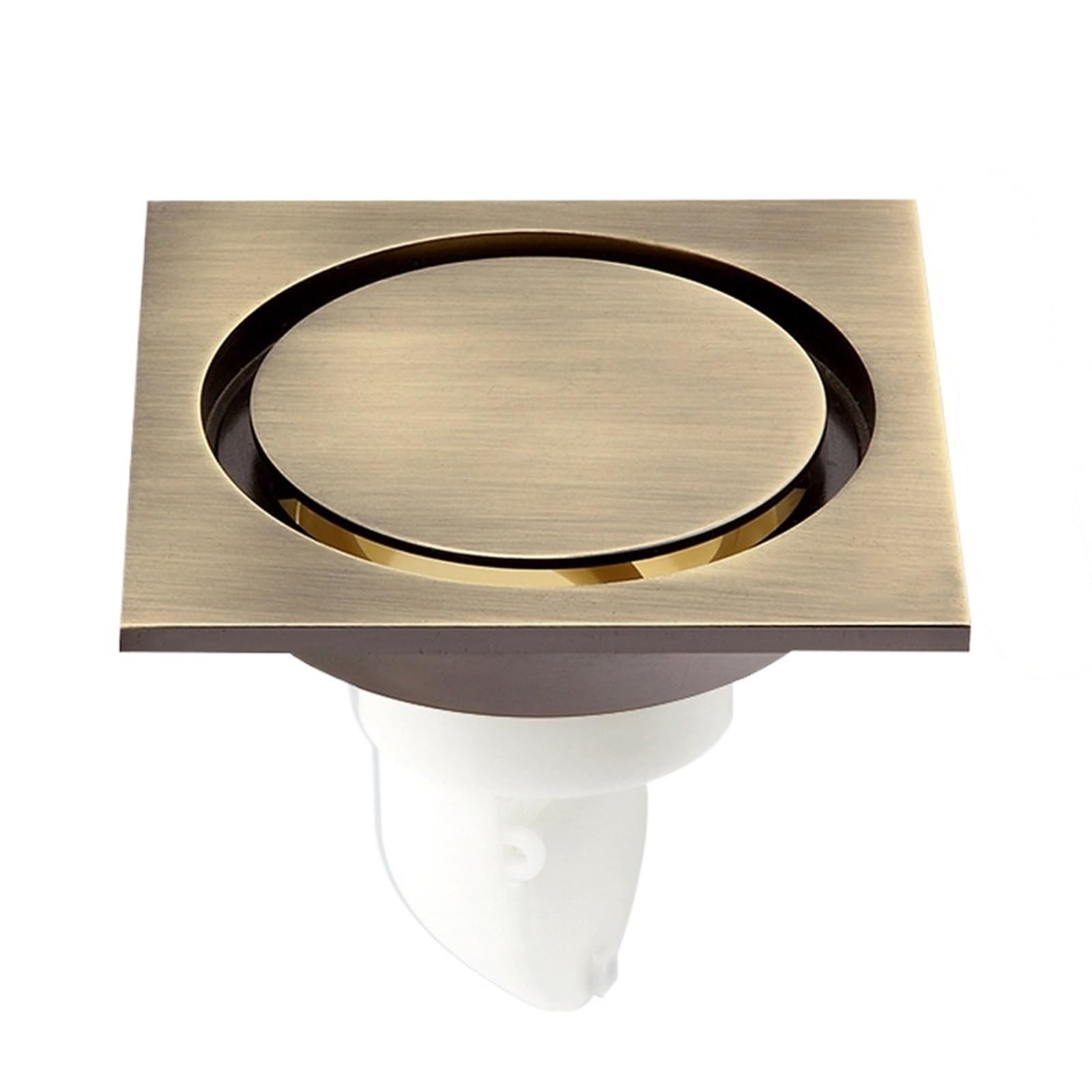 DesagüEs De Suelo Inserto de azulejo Desagüe residuos Piso Cuadrado Rejillas baño Drenaje Ducha Escurridor Flujo Grande Acero Inoxidable(Style16-10X30cm)
