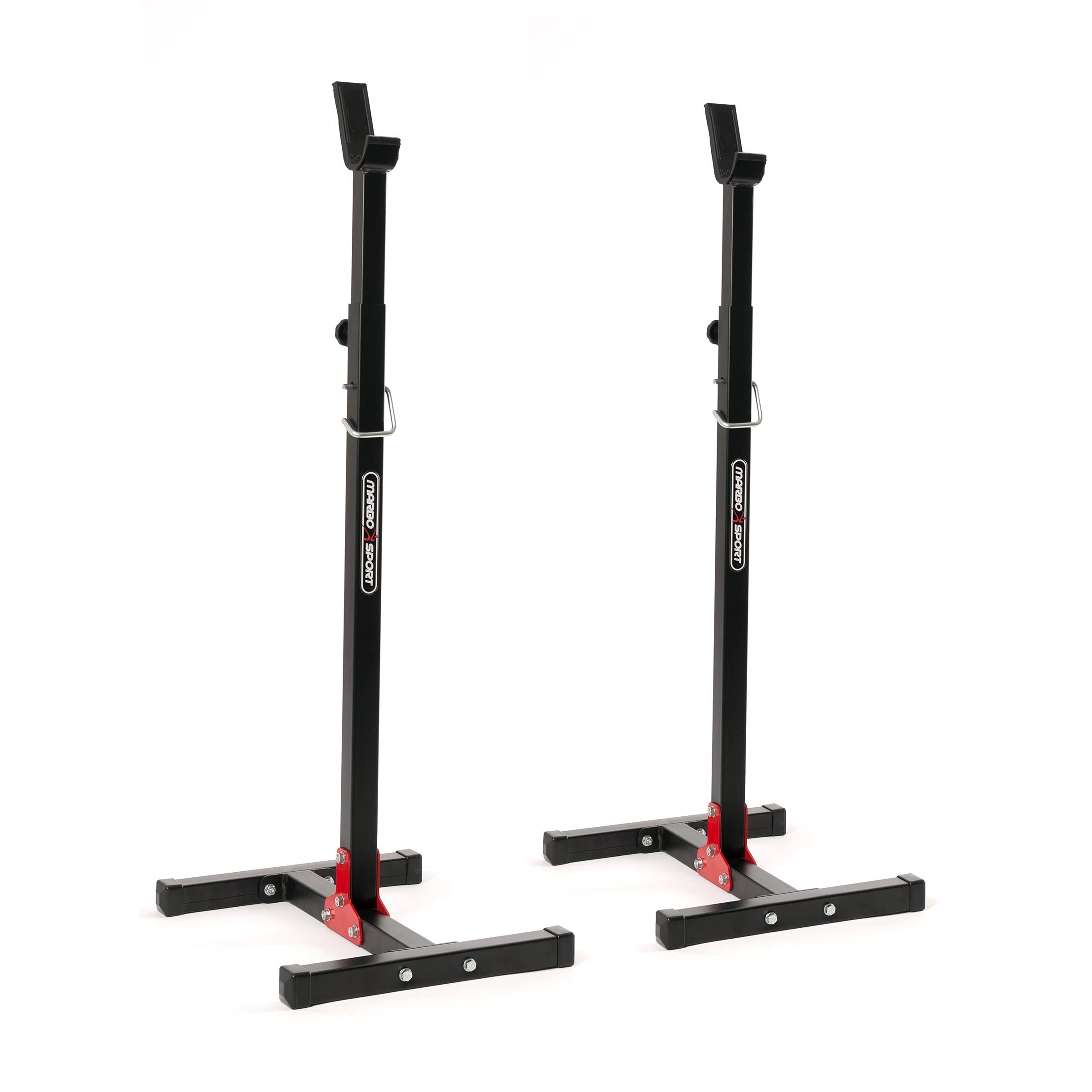 Marbo Sport Set MH25 2.0 | Banco de musculación MH-L115 + 2 x soportes para mancuernas MH-S201 + entrenador de piernas MH-A102 + estación de tiro lateral MH-W104 + escritorio curl MH-A101 | Set 83kg / 113kg para elegir |Made in EU