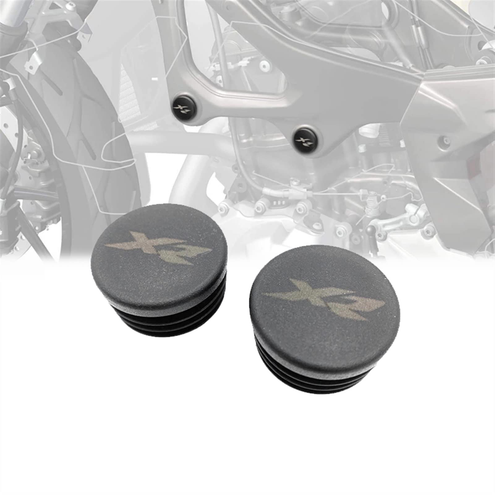 Cubierta decorativa para orificio de marco BMW F900R 2021 tapón estanco de chasis