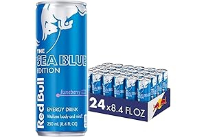 Sea Blue Edition Juneberry Energy Drink