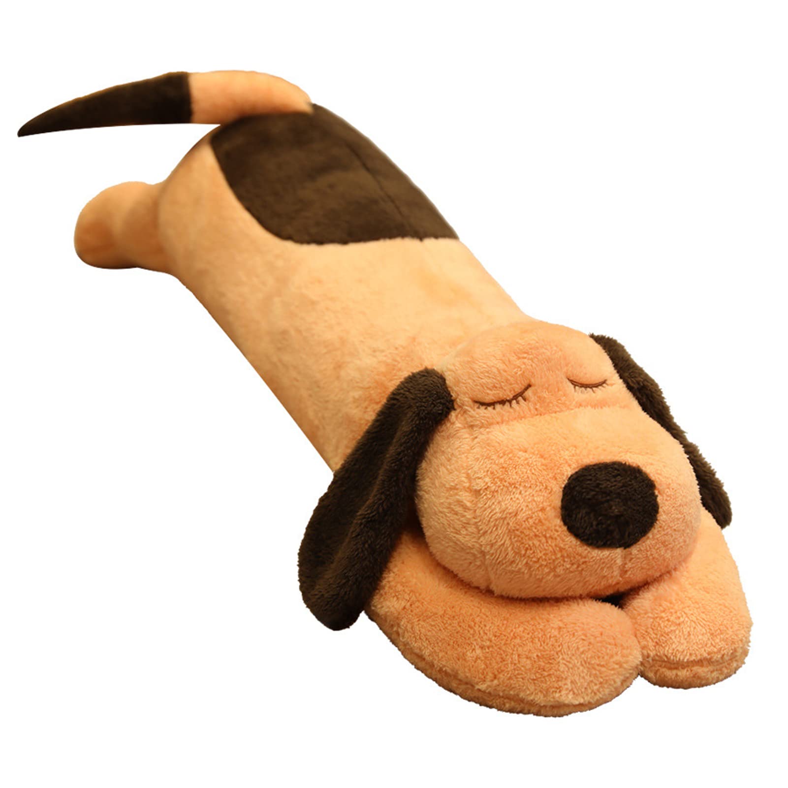 Haletia Cute Dogs Plush Pillow and Doll, Soft Dog Stuffed Animal Toy, Gift for Kids and Girlfriend (130cm)