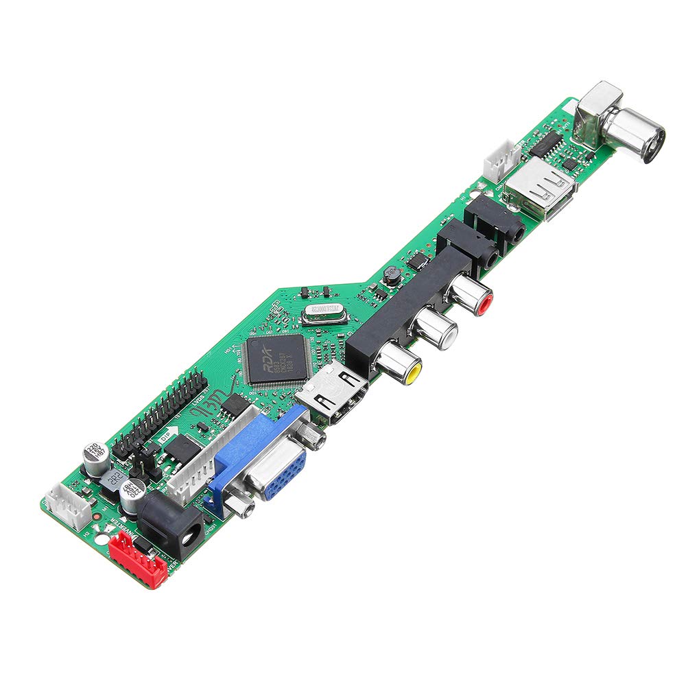 T.Rd8503.03 Universal LCD Led Controlador De TV Tablero De Controladores TV/Pc/Vga/Hdmi/USB con Control Remoto