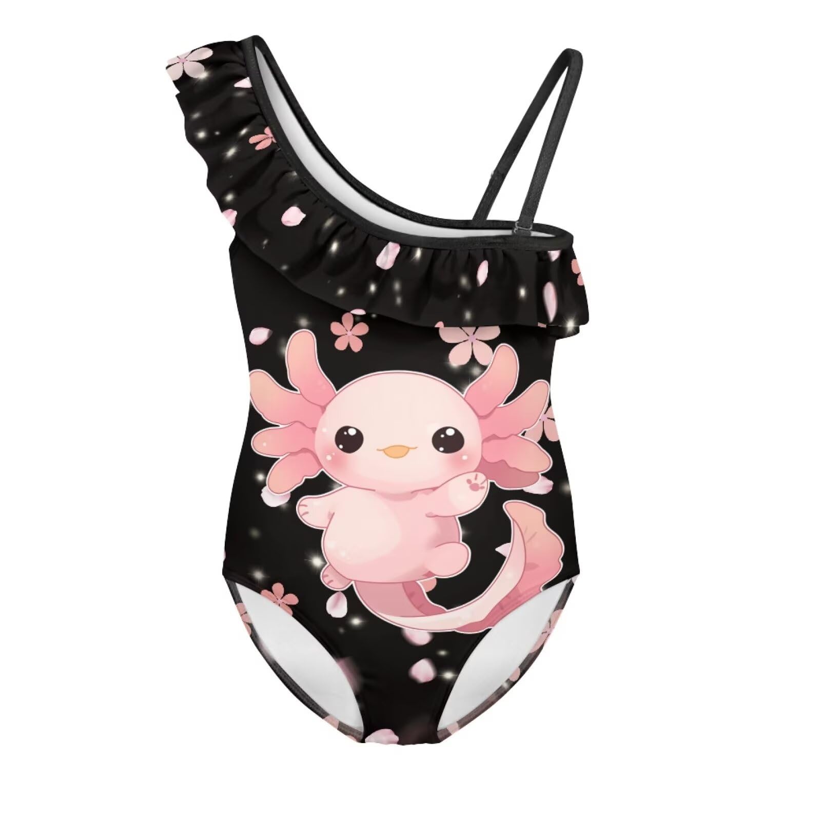 Yzaoxia Girls One Piece Swimsuits Bathing Suit for Kids Swimwear 3-14Y