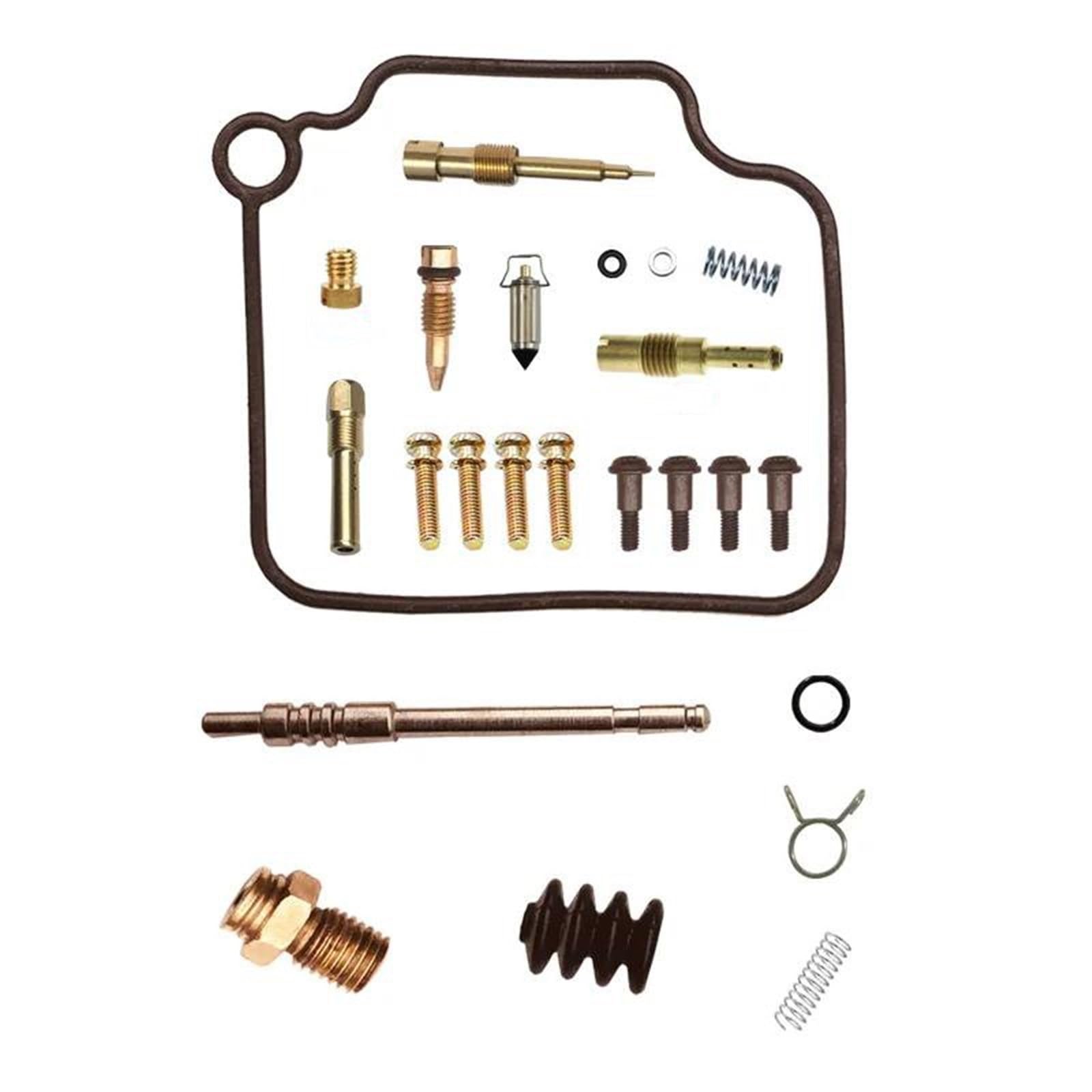 Kit De Reparación De Carburador para Motocicleta para Piaggio Fly 4T FLY125 FLY150 125 CC Y 150 CC Reemplazo De Carburador De Flotador. Kit de reparación de carburador(Set 7)