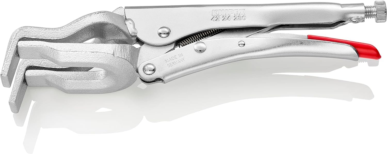 KNIPEX Pinza a morsetto per saldatori zincata 280 mm, 42 24 280