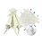 CREVENT Cozy Plush Baby Security Blanket Loveys for Baby Girls Boys, for Newborns (Ivory Sheep + Tag)