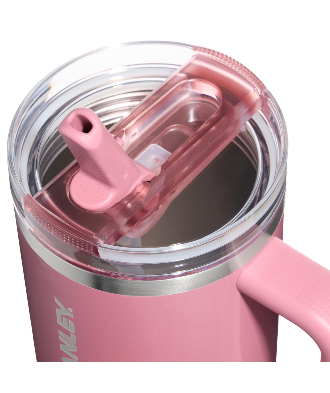 STANLEY Quencher ProTour Trinkhalm-Becher mit auslaufsicherem Deckel, integriertem Strohhalm und Griff, kompatibel für Reisen… – Ansicht 2