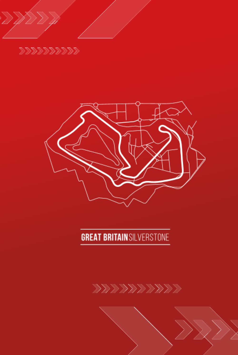 Great Britain Silverstone Notebook: Formula One Collection