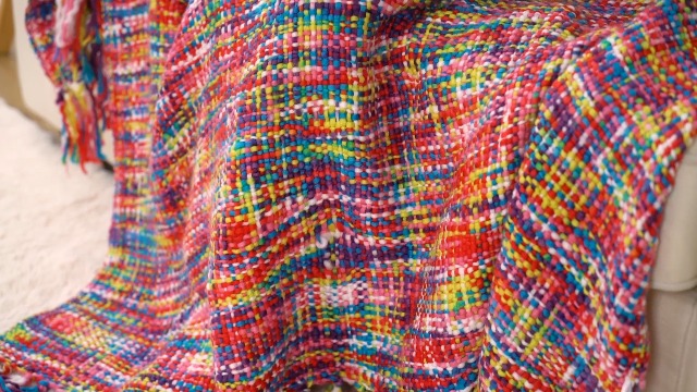 BATTILO Home Manta Multicolor para Sofá, 50x60 pulgadas miniatura 7