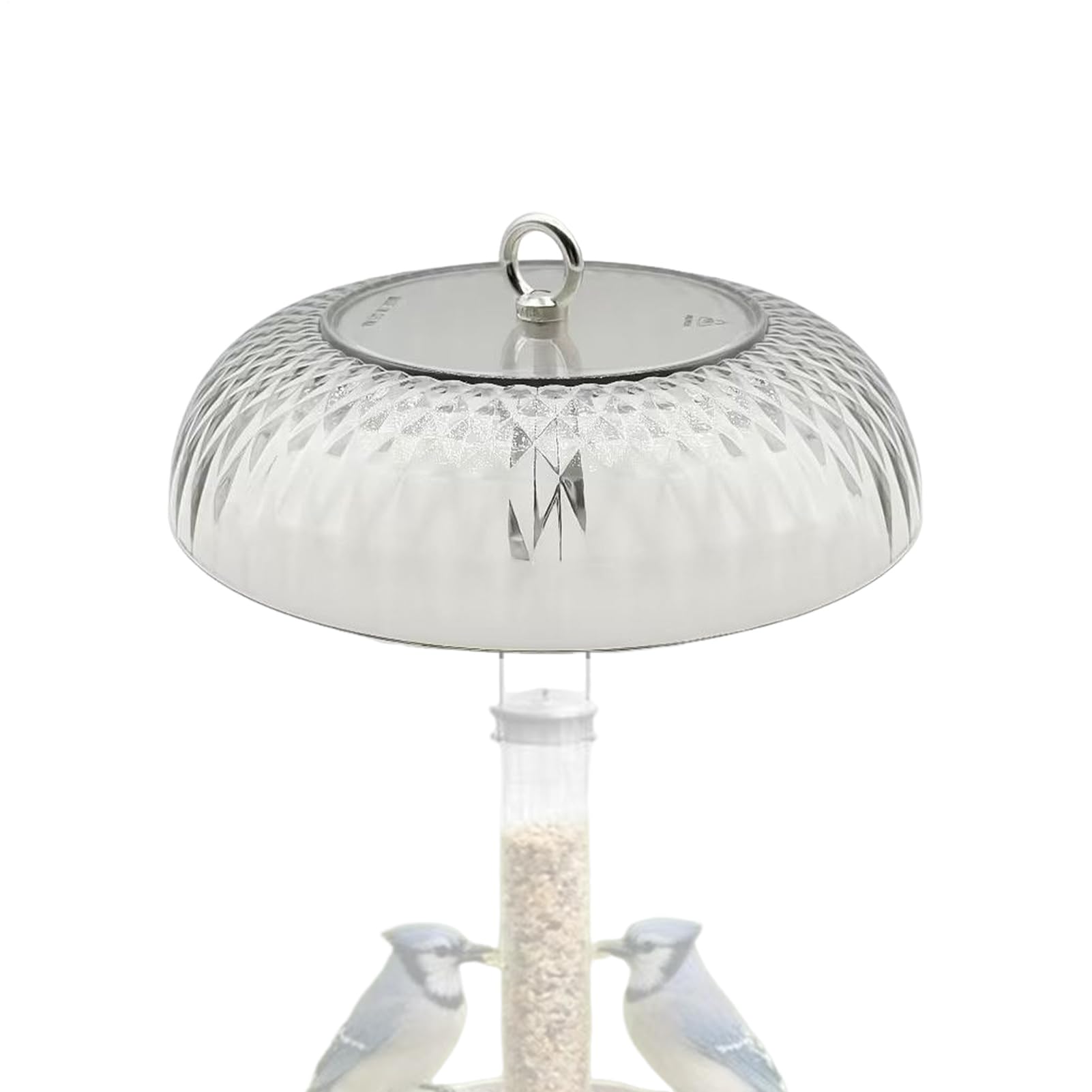 Protector de lluvia para de pájaros ideal para decorar tu porche y jardín este invierno