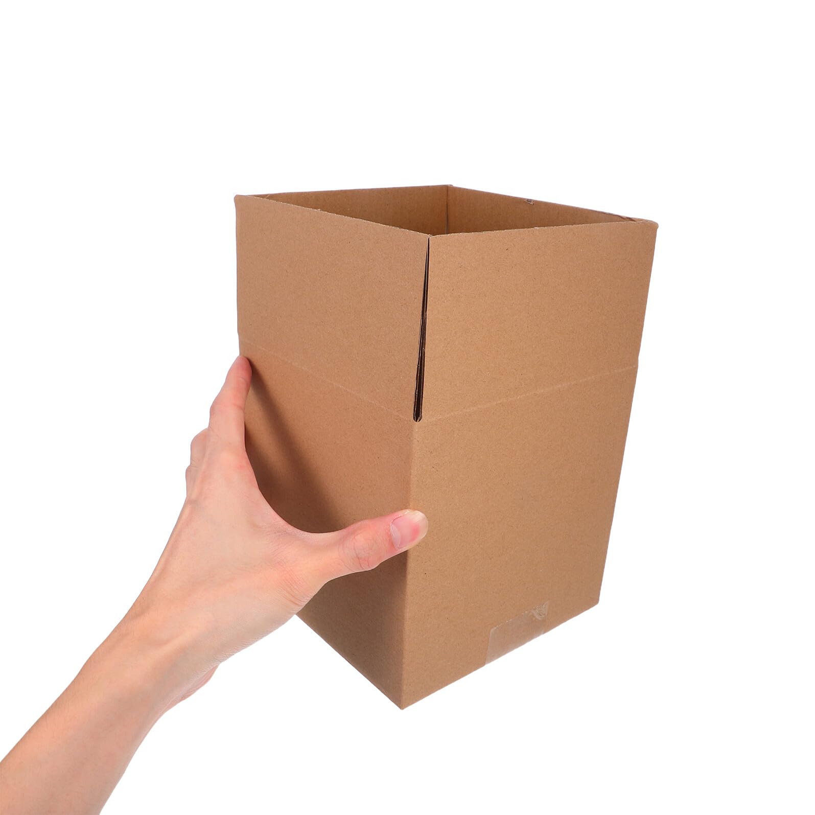 STOBAZA Lot De 15 Boîtes D'expédition Carrées 15 x 15 x 15 Cm En Carton Brun Triple Épaisseur Robustes Pour Emballage, Déménagement Et Envoi Postal Professionnels