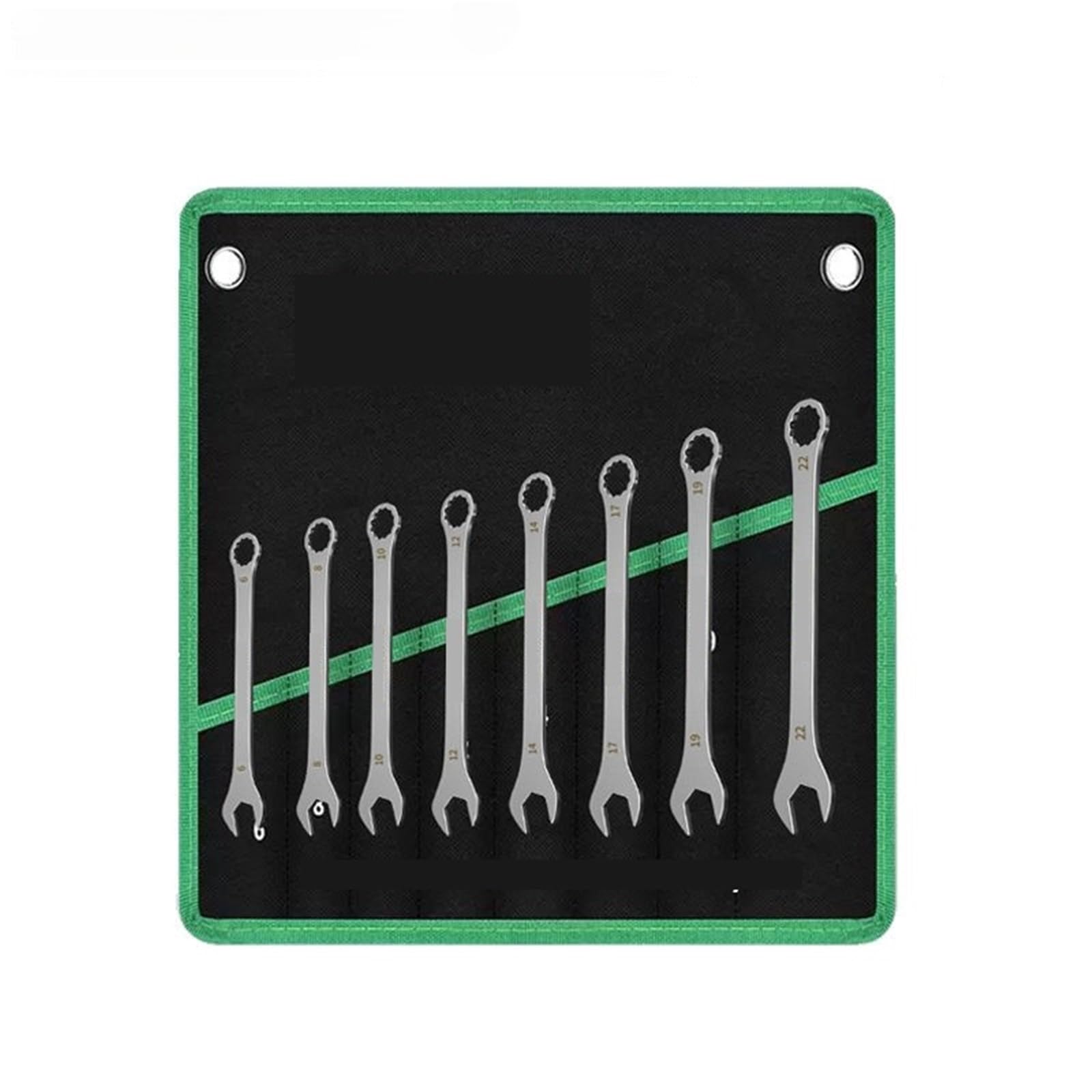 OLAQWENB Torque Wrenches 3mm Open Box Dual-Purpose Wrench 6-24mm Spanner Metric Ratcheting Combination Kit Precision Torque Wrench(6-22mm 8pcs kit)