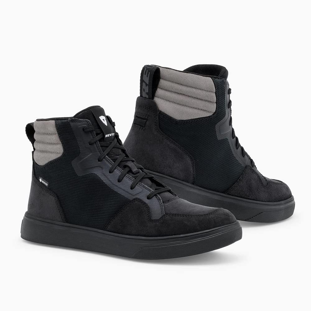 Revit Krait GTX 1 Scarpe da moto, nero/grigio, 43
