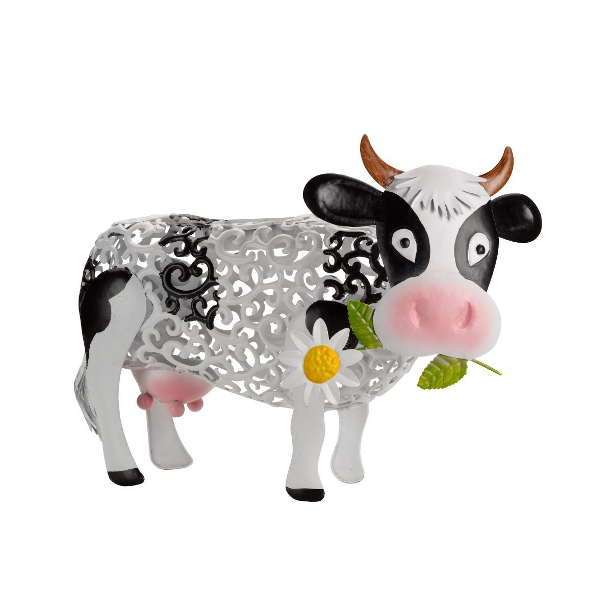 Daisy The Cow Silhouette Solar Garden Light