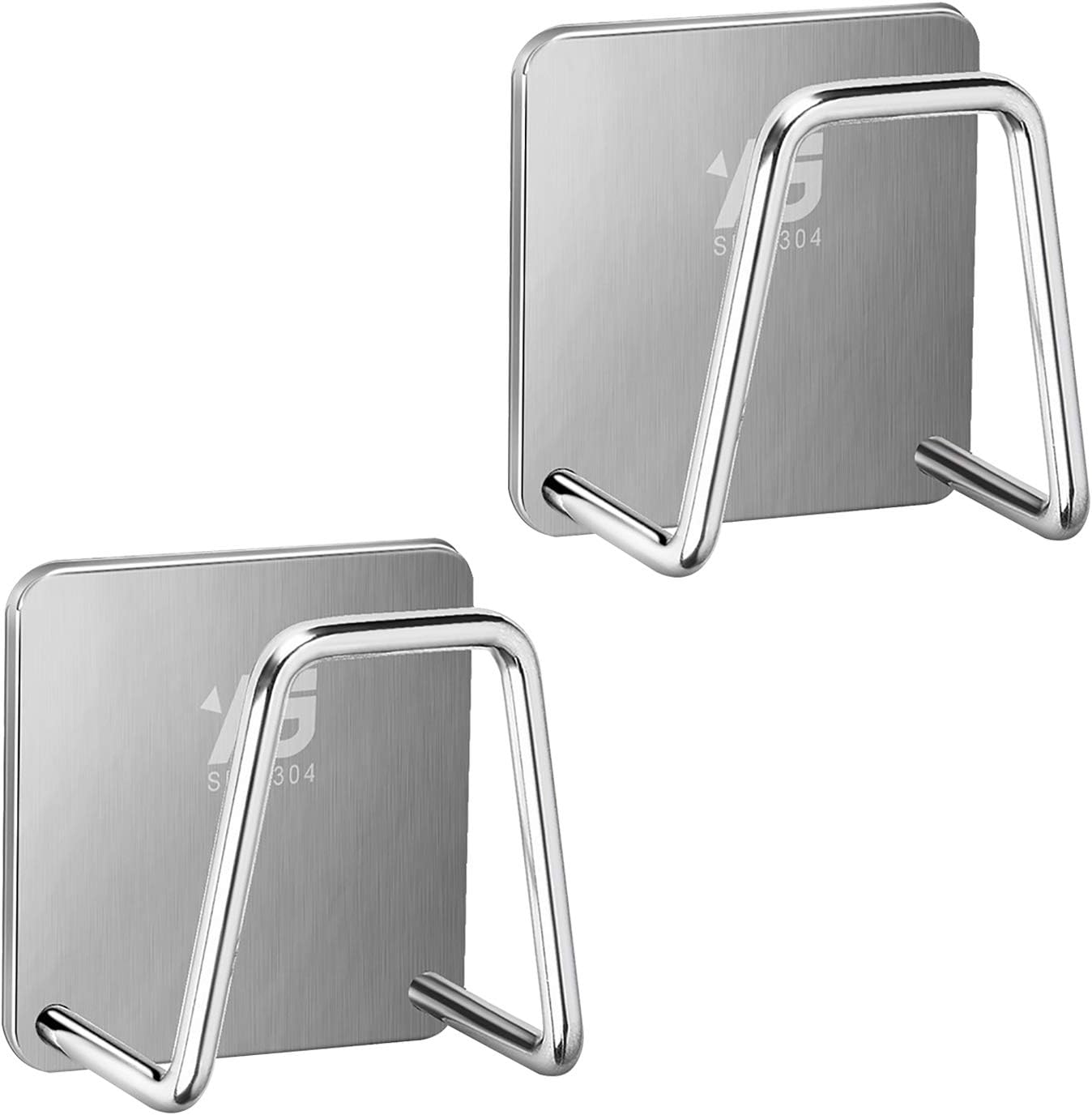 Sponge Holder, 2 Pack Sponge Holder for Kitchen Sink, Good Ventilation Performance to Keep The Sponge Dry.