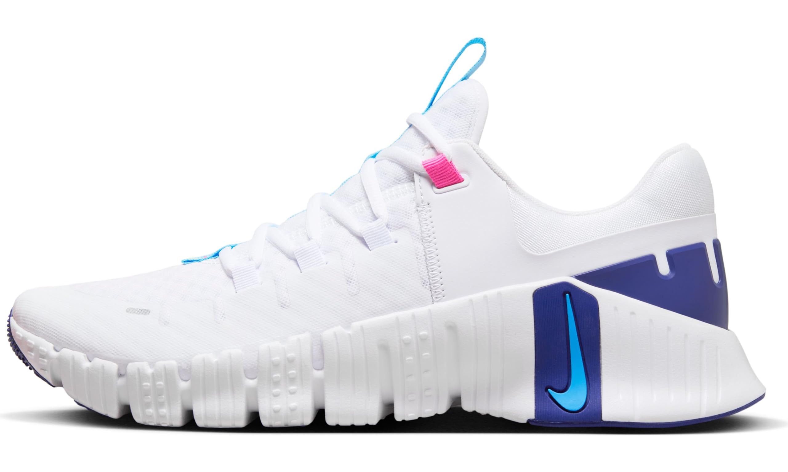 Nike Mens Free Metcon 5 Running Shoes-White/Aquarius Blue-Fierce Pink-Dv3949-103-8Uk (B0CT5SNHZQ) Amazon Price History, Amazon Price Tracker