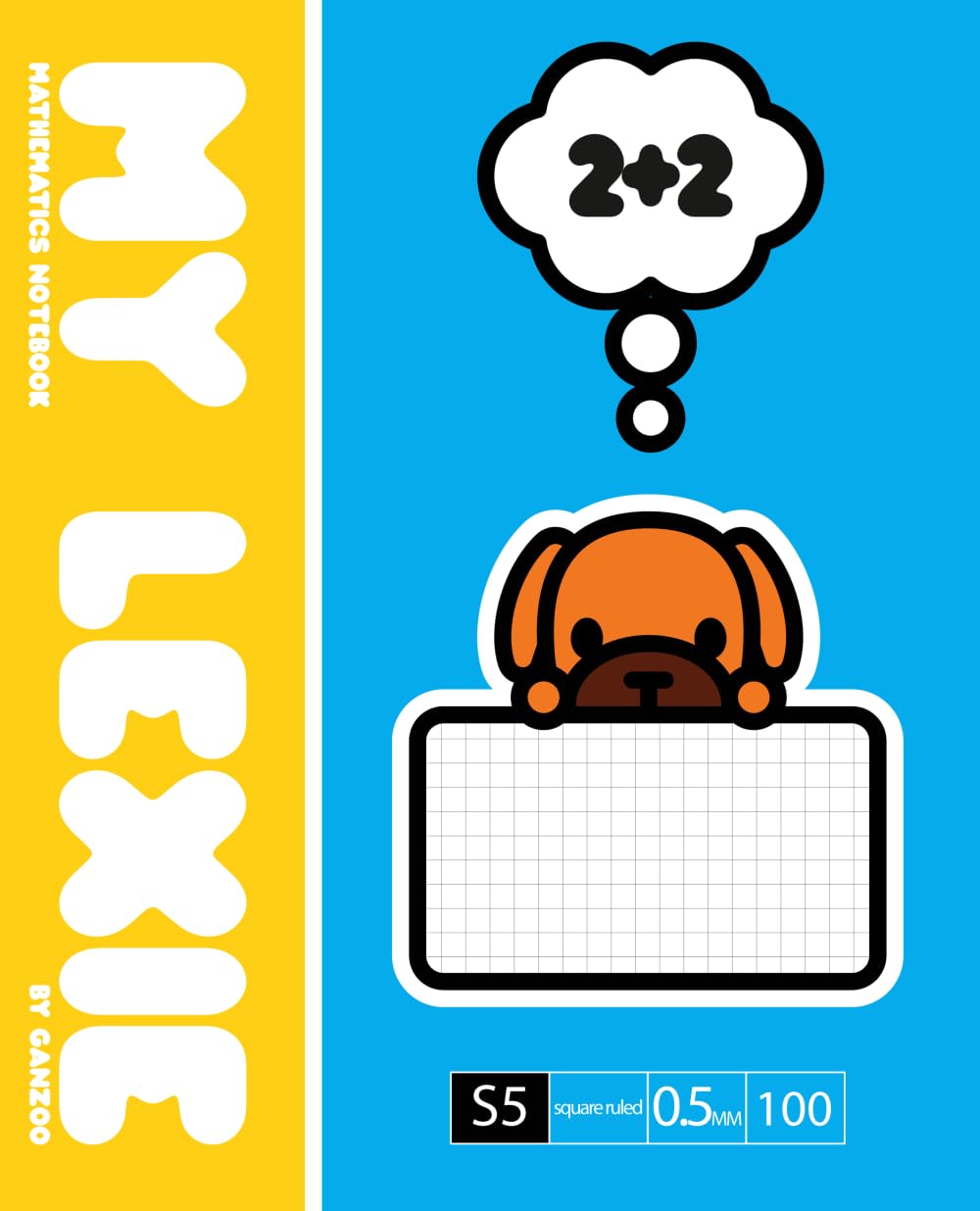 MY LEXIE™ Mathematics Notebook: 100 Pages