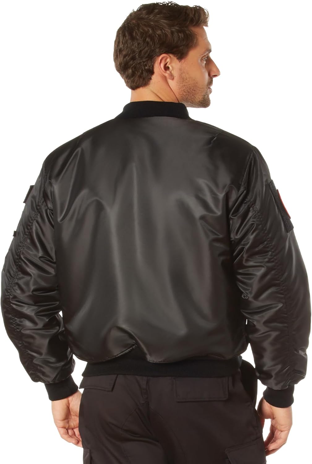 Rothco Flight Jacket with Patches - Classic Cold Weather Bomber Jacket with Morale Patches Included - Image 7