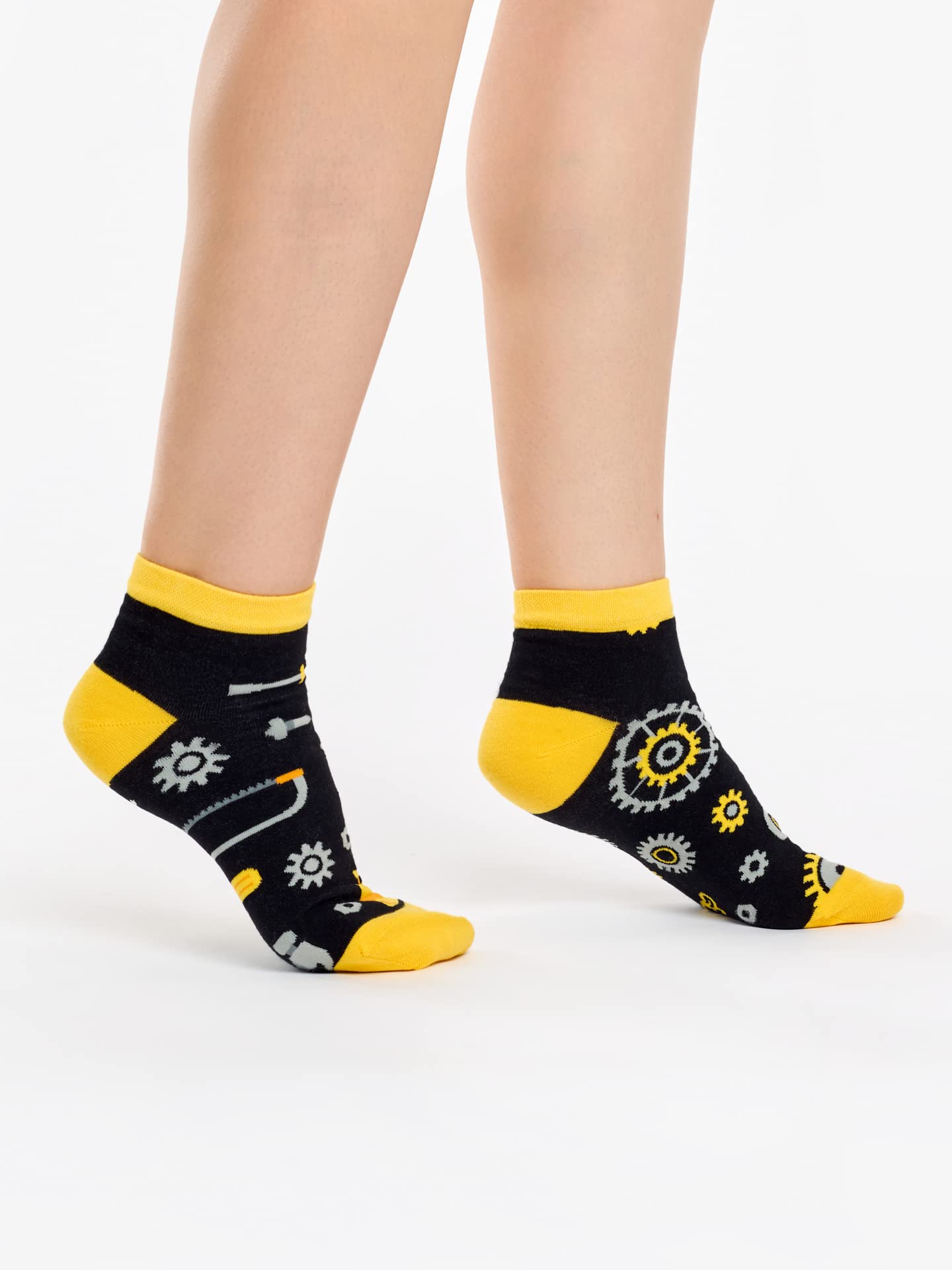 Dedoles Calzini Unisex Donna Uomo & Bambini Calze Cotone con tanti Design divertenti Calcio Bicicletta Piante Cavalli Regalo sinistra destra diversi